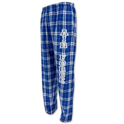 Armed Forces Gear Air Force Flannel Pants (Royal/Silver)2