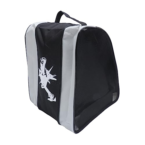 balacoo Figure Skating Bag Set Ice Skates Backpack Roller Skates Pouch Accessories