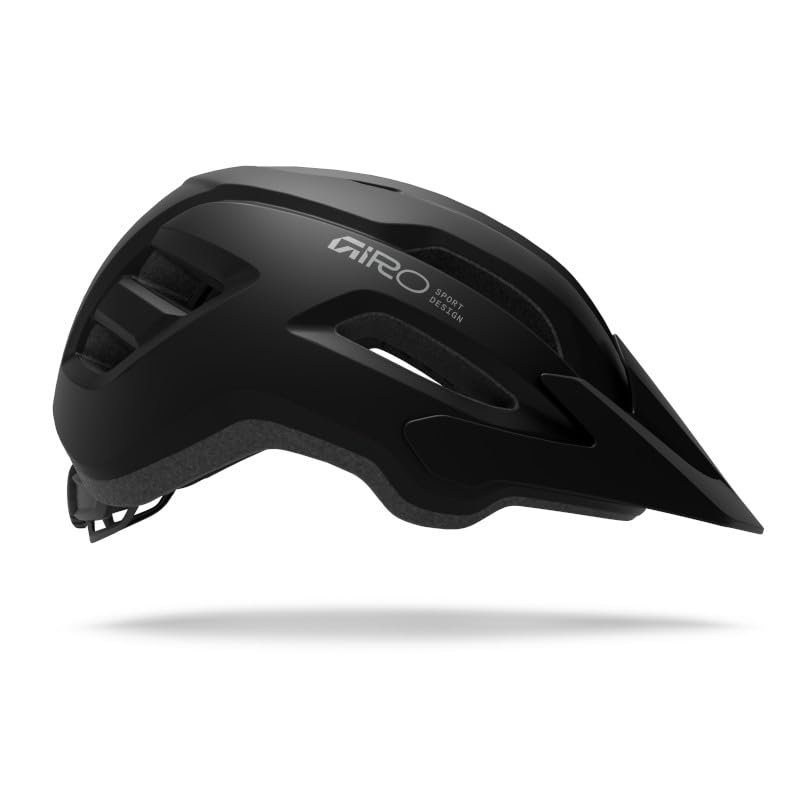 Giro - Fixture MIPS II Helme - Erwachsene Unisex - Schutzausrüstung, Fahrradhelm, Freizeithelm, Helm für Freizeitradfahren, Matt Schwarz/Grau, UXL