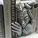 Medusa 3D Printed Decorative Bookend Lightweight Durable Book Shelf Accessories for Friends Stylish Bookend Ideal Home Decor Essential for Book Lovers (Grey Medusa)
