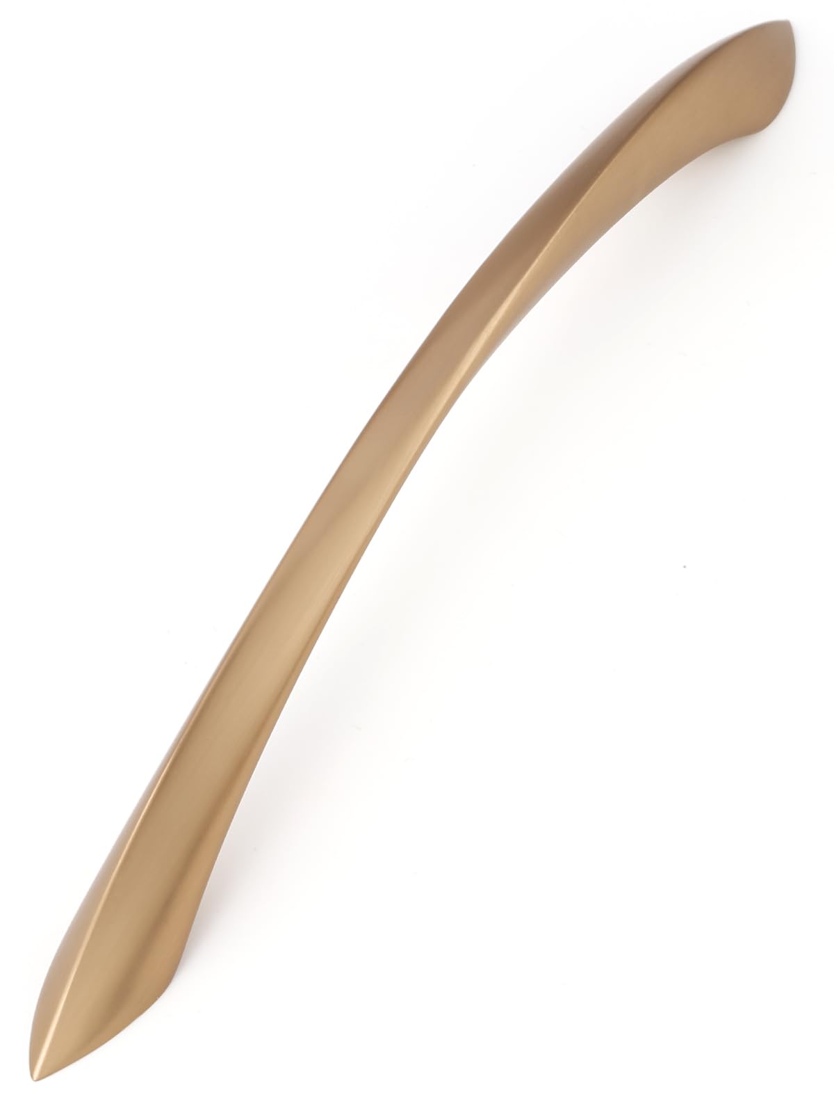 5 Pack Champagne Bronze Cabinet Pulls 7.56 Inch Arch Twisted Brass Handles Drawer Kitchen Cupboard Bathroom Dresser Cabinet Hardware Zinc Alloy