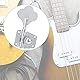 E-Bass Mechaniken, offene Stimmknöpfe Stimmwirbel für E-Bass(für die rechte Reihe) Bass Mechaniken