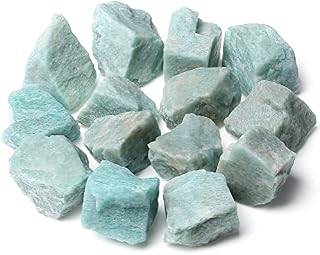XIANNVXI Amethyst Crystal Stone Natural Raw Amethyst Crystal Rocks Rough Stones 1" Bulk Reiki Healing Gemstones Tumbling Cabbing Fountain Rocks 0.45lb