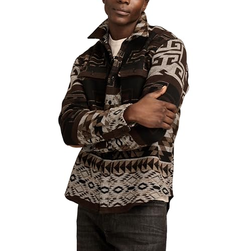 Surchemise jacquard Humboldt Lucky Brand veste chemise manches longues homme saison automne