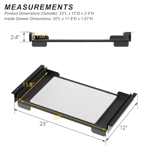 Cajón para laptop de 20 pulgadas para escritorio miniatura 2