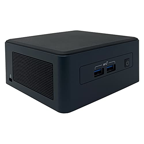Intel Pc Intel Nuc 11 Pro Kit Nuc11Tnhi7 Mini Desktop Pc Computer - 11Th Gen Intel Core I7-1165G7 Up To 4.70 Ghz Processor, 32Gb Ram, 512Gb Pcie Ssd, Intel Iris Xe Graphics, Windows 10 Pro, Black #TOP1