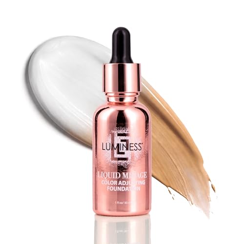 LUMINESS Liquid Mirage Color Changing Foundation for Mature Skin,...