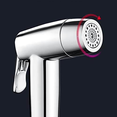 Bidet à main anti-fuite en acier inoxydable avec buse de douche réglable