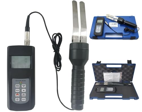 CNYST Digital Paper Moisture Meter Tester Paper Moisture Analyzers with LCD Display LED Indicator Measurement Range 0%~100% (Cd11) 0%~40% (Cd12)