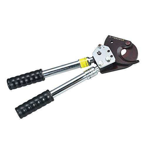 SunXTMY DIY Tool Ratchet Wire Cutters, Retractable Handle Cable Cutters Hand Tools