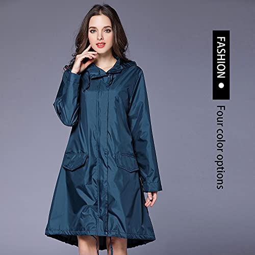 Chubasquero impermeable mujer ligero que soluciona los días de viento 3