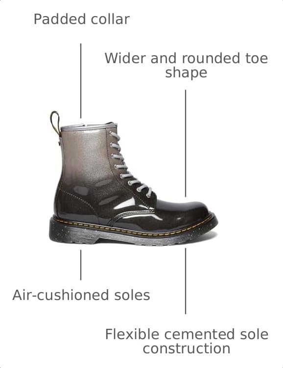 Image of Dr. Martens unisex-child 1460 Lace Up Boot