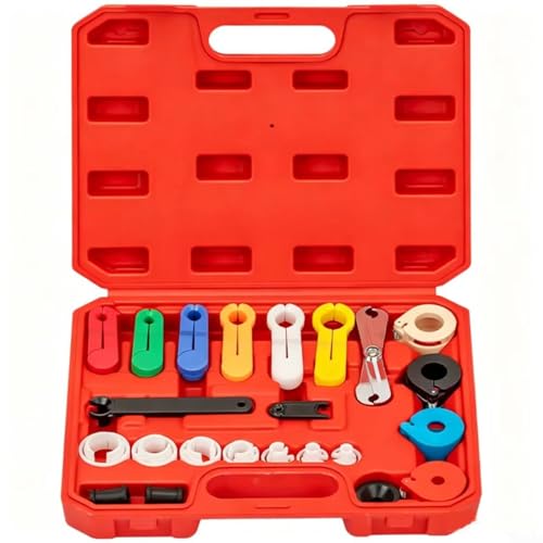 Kit de desconexión rápida de tuberías de aire acondicionado para taller mecánico 4