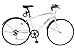 「組立動画あり」【スピードワールド】自転車 クロスバイククロスバイク 26インチ シマノ6段変速 自転車 26インチ 軽量 スチールフレーム 初 通勤 通学 大人 泥除け付き ライト付き カギ付き (シルバー)