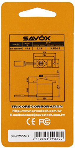 Savox SH-0255MG Micro Metal Gear Digital Servo