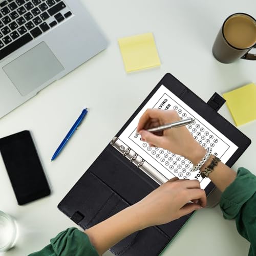 100 Briefumschläge, Geld Sparen Challenge, Budget Planner Deutsch, A5 Geldsparordner mit Geldumschlägen, Sparen 5050 € Geldumschlägen für Büros, Zuhause, Schul (Schwarz)