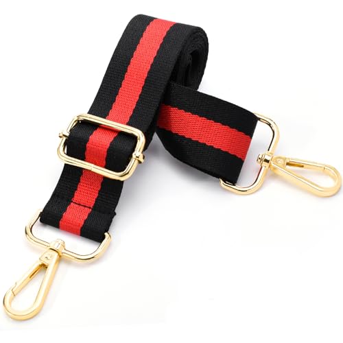 Image of 1-1 /2 inch Adjustable Crossbody Shoulder Strap Replacement for Handbags Messenger Briefcases Guitars Laptop Bags
