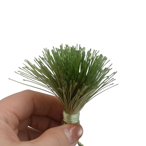 Image of Makhry 20pcs 4.3 Inch Handmade Silky Floss Mini Tiny Craft Tassels with 2-Inch Cord Loop and Small Chinese Knot for Earrings, Souvenir, Bookmarks, DIY Craft Accessory,Tags (Grass Green)