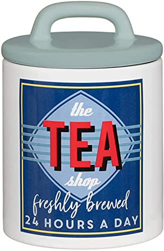 DEENZ Retro Multi Colour Unique Classic 50's/60's Style 3-Pieces Ceramic Canisters Sets for the Kitchen Counter, Jars Food Storage for Tea Sugar Coffee Set - Cosy Home Interiors DEENZ Retro Multi Colour Unique Classic 50's/60's Style 3-Pieces Ceramic Canisters Sets for the Kitchen Counter, Jars Food Storage for Tea Sugar Coffee Set - Image 2