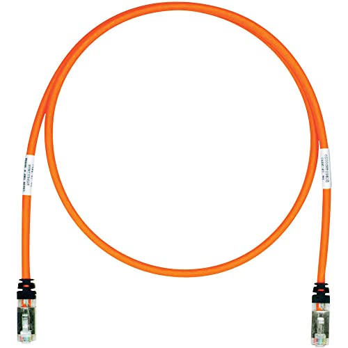 Panduit Cat6A S/FTP Rj-45 Networking Cable 1 m S/FTP (S-STP) Orange