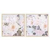 CUADRO LIENZO PS 80X4X80 FLORES 2 SURT.