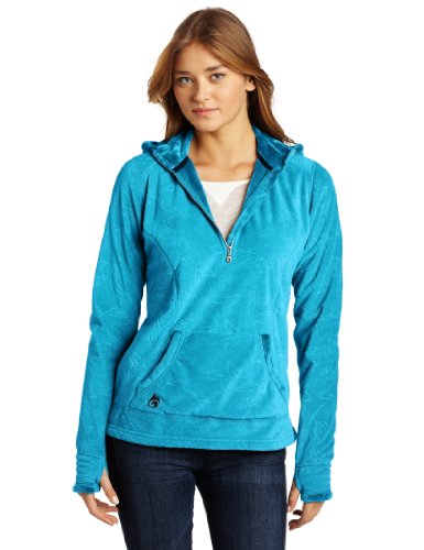 Hot Chillys Women's La Paz Salsa Hoodie,Malibu,Small #TOP22