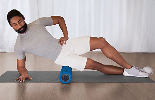 Teeter Massage Foam Roller – Deep Tissue Muscle Relief To Boost Recovery, Flexibility – 13 Or 26 Inch, 2 Textures/Densities – Back Pain Relief, Sports Massage, Myofascial Release #TOP5