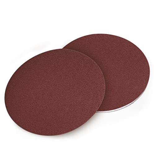 Discos de lijado de 300 mm, 12 Piezas Papeles de Lija Abrasivos, lijadora para Construcción en Seco, lijadora de Cuello Largo(80 Granos) Cover