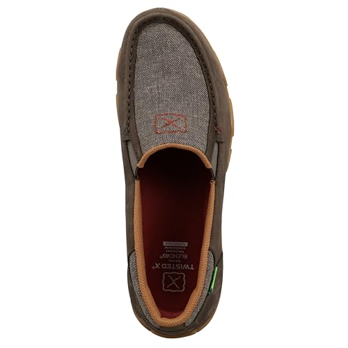Image of Twisted X Men's Cellstretch Slip-on Driving Moc Shoe