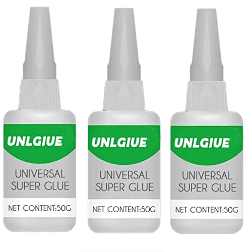 Momolaa Colle super forte,Super colle universelle, colle en plastique forte pour le verre en métal en céramique de résine,50ml x3