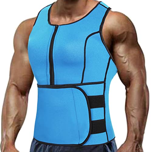 Débardeur de transpiration pour hommes avec sangle réglable de compression