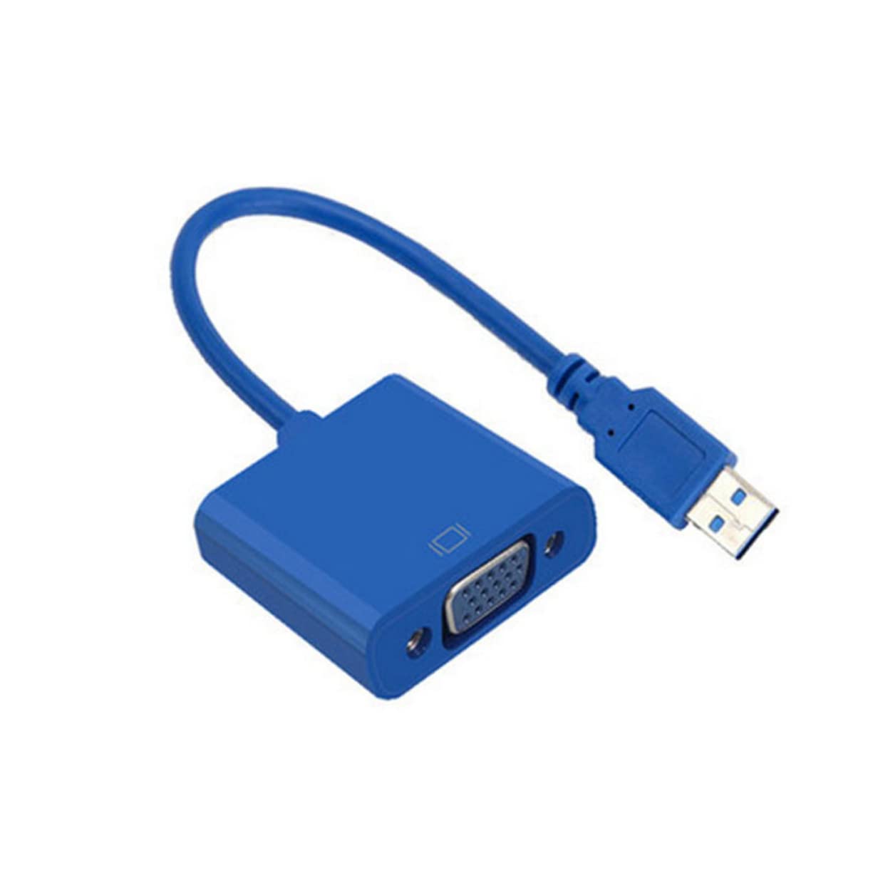 USB to Adapter Cable External Video Display Converter Supports Multi-Display for Easy Setup for Dual Monitors Color Compatible USB