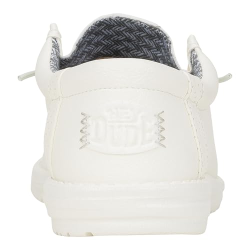 Image of HEYDUDE Wally Classic White /White Men Slip-On