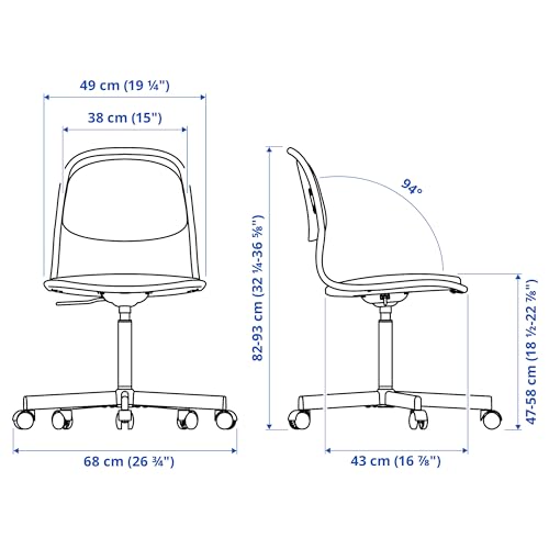 Fauteuil pivotant ProTuning noir assis confortablement