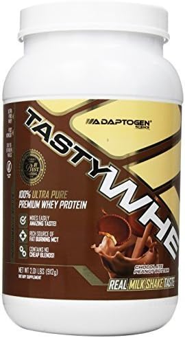 Adaptogen Science Tasty Whey , Chocolate Peanut Butter, 2 Pound by Adaptogen Science