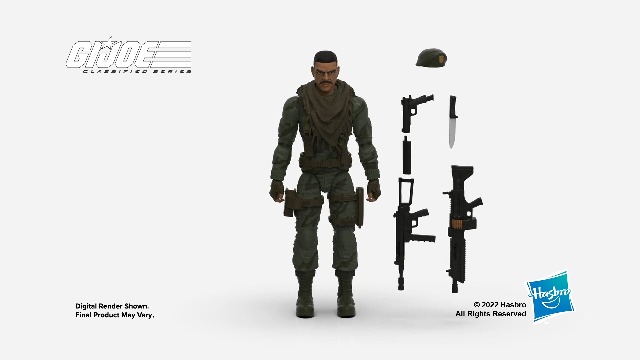 GI Joe Boneco Classified Series, Figura 15 cm Especial Lonzo
