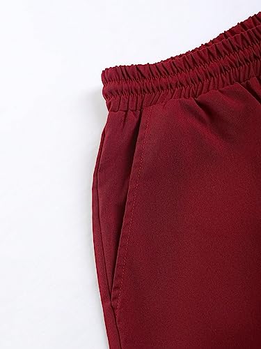 SHENHE Men's 2 Piece Outfits Short Sleeve Button Down Casual Shirt and Shorts Sets4