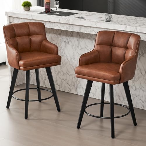 SAECKBERG 360° Swivel Counter Bar Stools