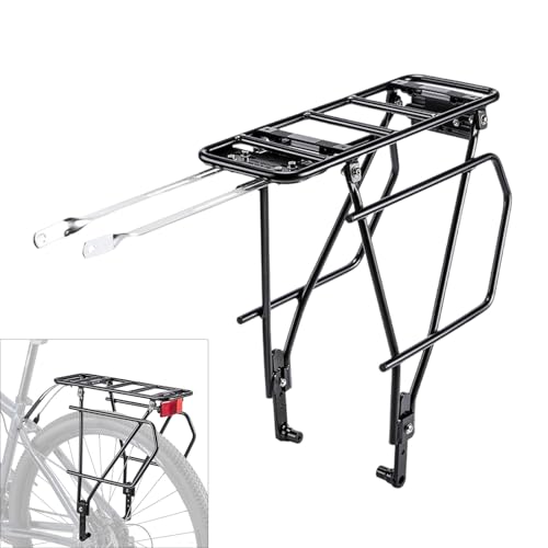 Porte-bagages de vélo robuste et ajustable pour cadre de VTT - 2
