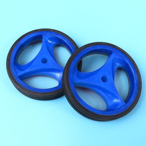 Ruedas de Entrenamiento para Bicicleta con Soporte Ajustable de 12 a 20 Pulgadas, Ruedas Auxiliares Silenciosas y con Luz Intermitente, Color Azul miniatura 5