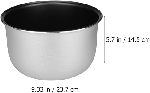 Miniatura 2 de PATKAW Aroma Arrocera Arrocera Olla de Arrocera Interior Reemplazo Instantes Olla de Olla Liner Antiadherente Contenedor de Cocina de Arroz