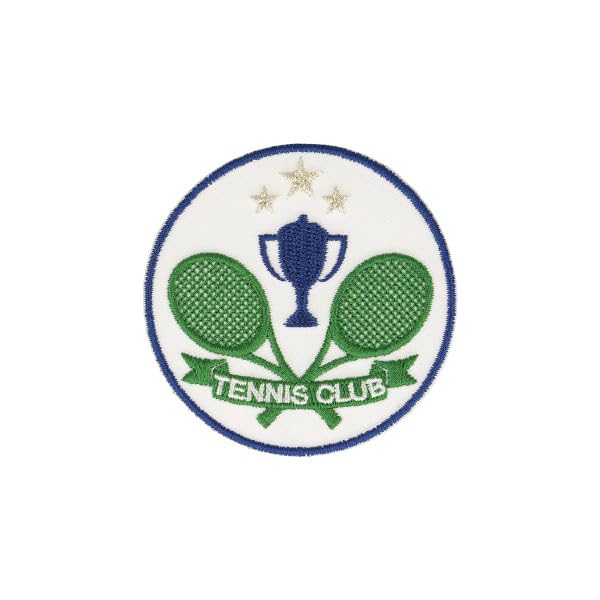 Toppa Termoadesiva Tennis - Ricamata, Da Applicare Con Ferro Da Stiro - Foto 10