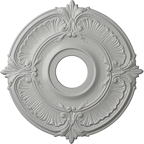 Image of Ekena Millwork CM18ATFRFDecorative Ceiling Medallions Modeled After Original Historical Patterns & Designs, Frost