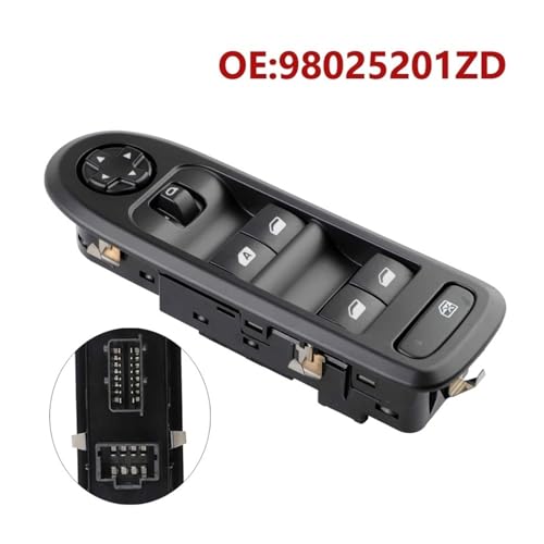 Commande de lève-vitre interrupteur électrique Citroën Elysée C3-XR 2014 2015 2016 2017 - 2