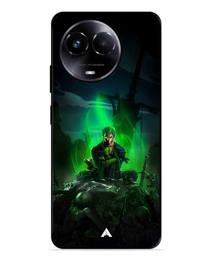 Image of Premium Anime 1 Case for Realme Narzo 60X (Glossy Finish) Soft-Touch Metal TPU Back Cover, Shockproof, Designer, Aesthetic Mobile Phone Case