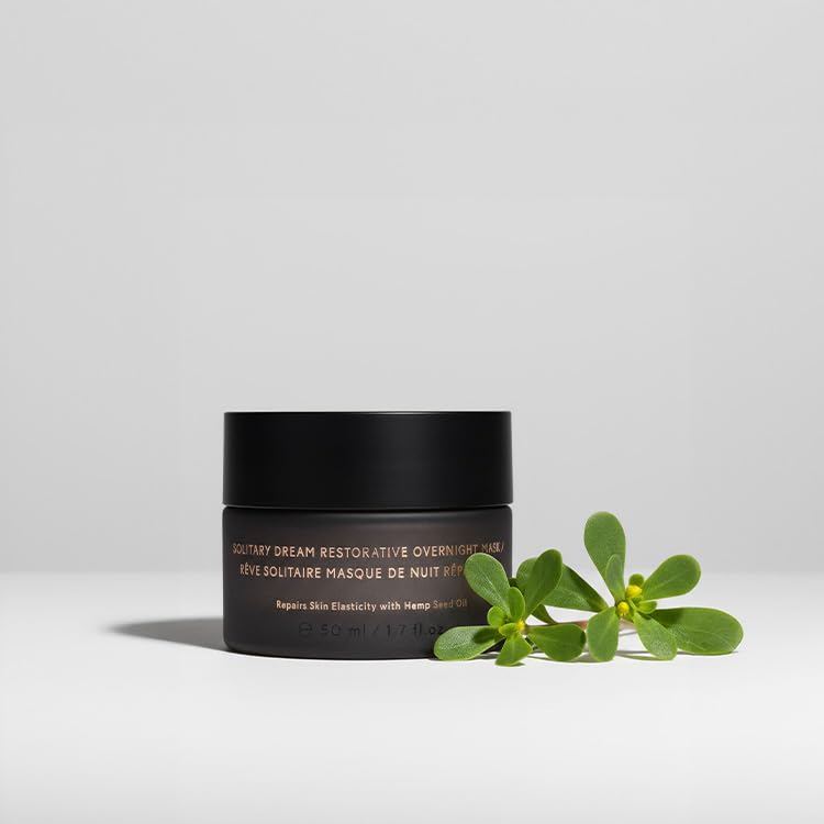 The Untamed Solitary Dream Restorative Overnight Mask – Helps Soothe, Firm & Balance Skin – Hydrating Night Cream with Hemp Seed Oil & Purslane – 1.7 fl oz - Image 9