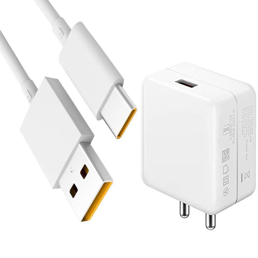 80W Type-C Charger for Op-po Reno14 F Original QC Adapter Type C 3.0A High Speed Fast Turbo Charge QC 3.0 Smart SinglePort with 1m Type-C Charging & Sync Cable (White, Dash, SE.AN4)-image-27