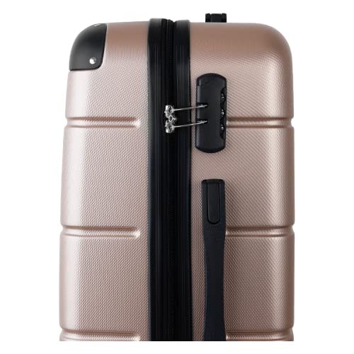 Conjunto de malas de viagem pequena e média 10kg e 23kg - Fibra Rígida