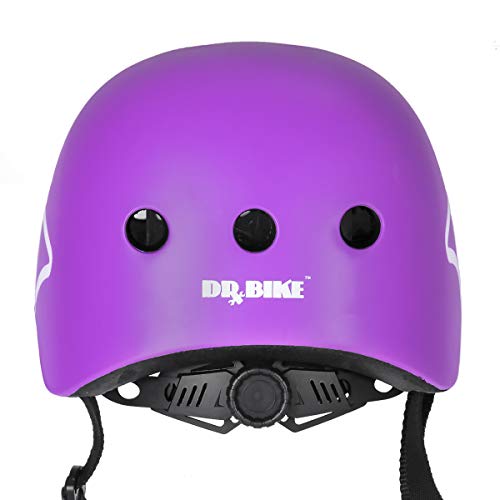 Image of DRBIKE Kids Bike Helmet for Kids 3-5 Years Boys Girls Toddler Helmet Adjustable Cycling Helmet Skateboard Helmet for Kids Outdoor Multi-Sport Purple S