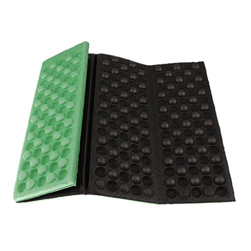 Generic EVA-Schaum Faltkissen Camping Picknick Sitzkissen Stadionkissen Isomatte - 38.1x26.6x1.8 cm - Grün